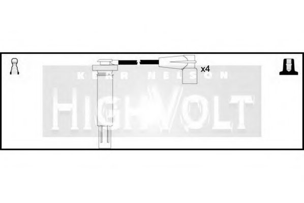 STANDARD OEF835 Ignition Cable Kit